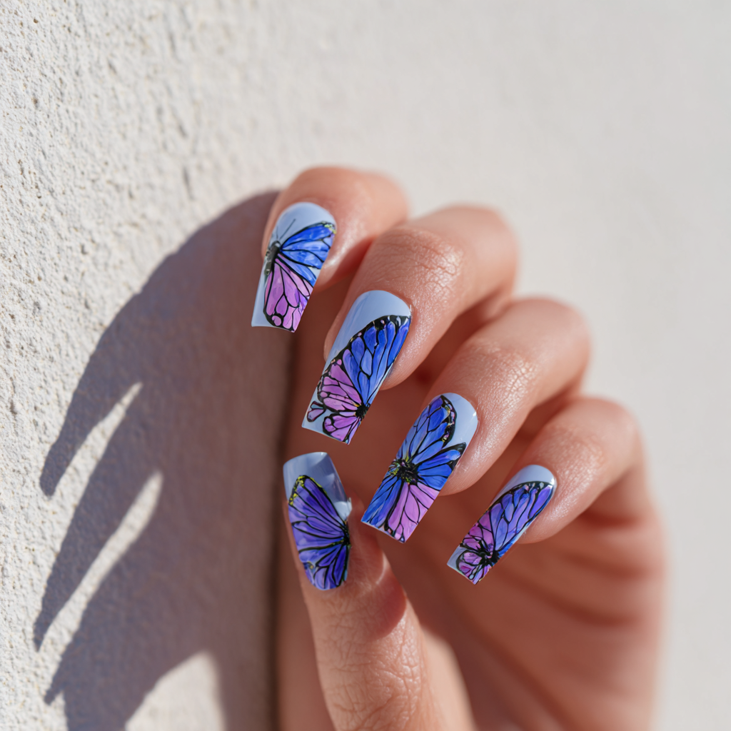 Trinity Nails San Antonio — hand-painted nail art, luxury finish